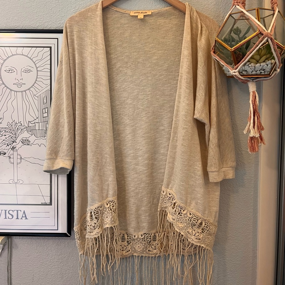 Nordstrom Ivory Kimono Cardigan